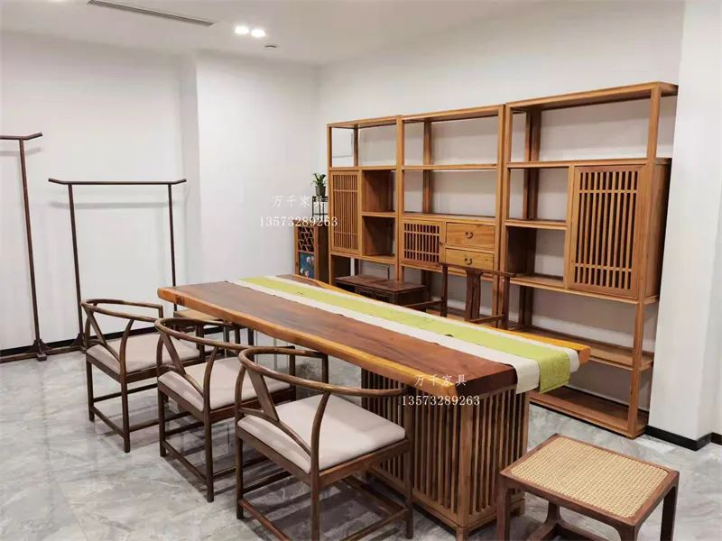 青島茶樓茶室家具定制——【熙寶畫茶】 中式情韻茶室 中國的味道