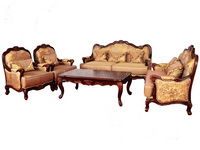 萬千歐式實木組合沙發(fā)