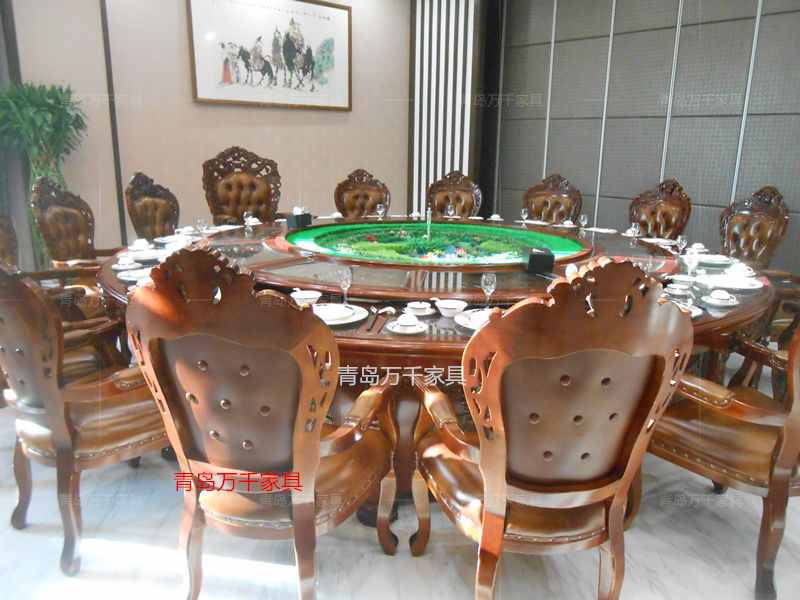  雍華庭大酒店 火鍋餐桌椅 城陽(yáng)店